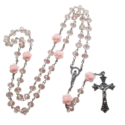 Rosary Prayer Beads Necklace – Timeless Devotion & Sacred Cross