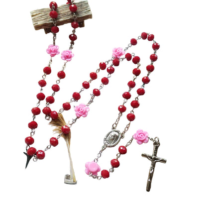 Rosary Prayer Beads Necklace – Timeless Devotion & Sacred Cross