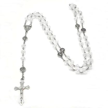 Crystal Cross Pendant Necklace